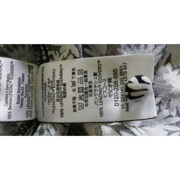 Womens Floral Babydoll Button Pull Tie Front Retro Beachy Boho Mini Summer Dress - Picture 11 of 12